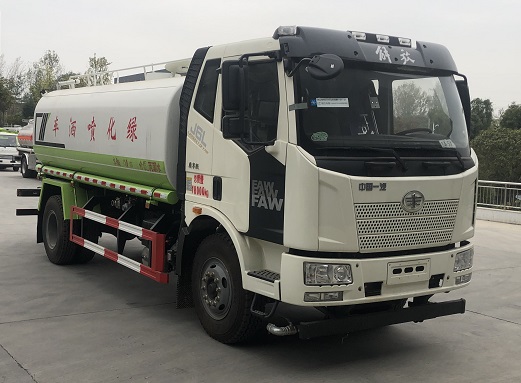 程力威牌CLW5180GPS6DX型绿化喷洒车