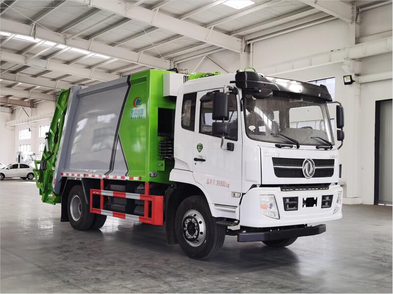 程力威牌CLW5160ZYSEQ6型压缩式垃圾车