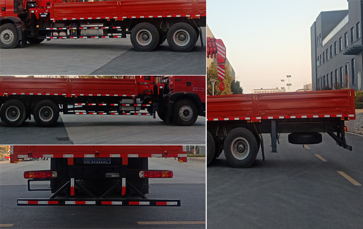 程力威牌CLW5160JSQB6型随车起重运输车